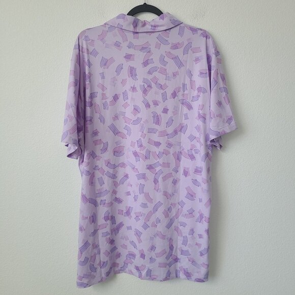 Nike Tour Dri-Fit Golf Shirt FD5739-512 Size XL Purple - Picture 2 of 4